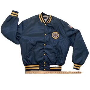 VTG USA American Legion Post 48 Bomber Jacket XL Collectible Vintage Memorabilia